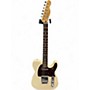 Used Fender Deluxe Nashville Telecaster Cream Solid Body Electric Guitar Cream