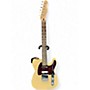 Used Fender Deluxe Nashville Telecaster Cream Solid Body Electric Guitar Cream