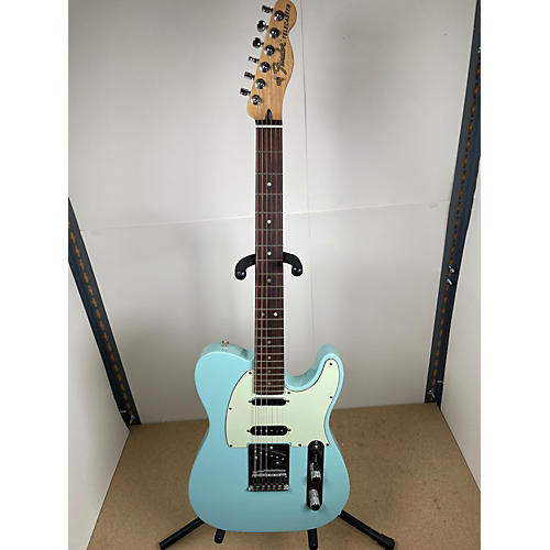 Used Fender Deluxe Nashville Telecaster Daphne Blue Solid Body Electric Guitar Daphne Blue