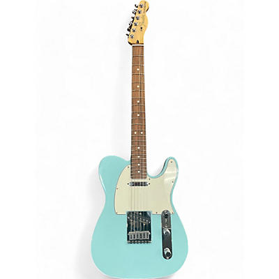 Used Fender Deluxe Nashville Telecaster Daphne Blue Solid Body Electric Guitar