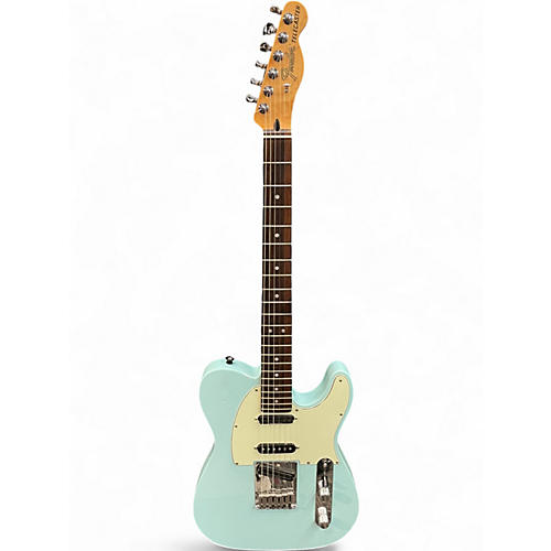 Used Fender Deluxe Nashville Telecaster Daphne Blue Solid Body Electric Guitar Daphne Blue