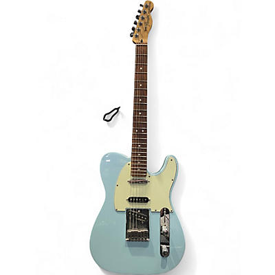 Used Fender Deluxe Nashville Telecaster Daphne Blue Solid Body Electric Guitar