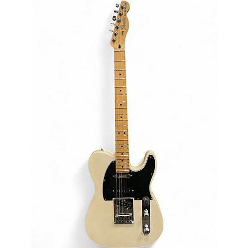 Used Fender Deluxe Nashville Telecaster Olympic White Solid Body Electric Guitar Olympic White