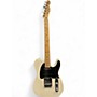 Used Fender Deluxe Nashville Telecaster Olympic White Solid Body Electric Guitar Olympic White