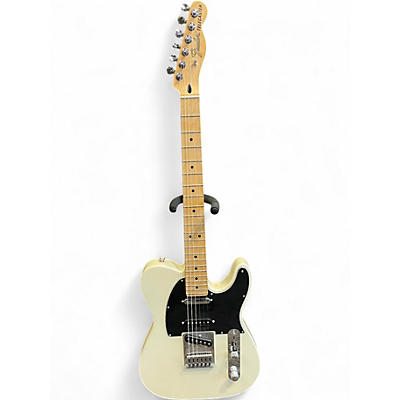 Used Fender Deluxe Nashville Telecaster Olympic White Solid Body Electric Guitar