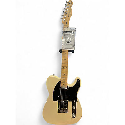 Used Fender Deluxe Nashville Telecaster Olympic White Solid Body Electric Guitar