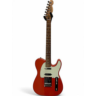 Used Fender Deluxe Nashville Telecaster RED Solid Body Electric Guitar