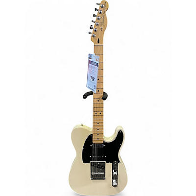 Used Fender Deluxe Nashville Telecaster WHITE CREAM Solid Body Electric Guitar