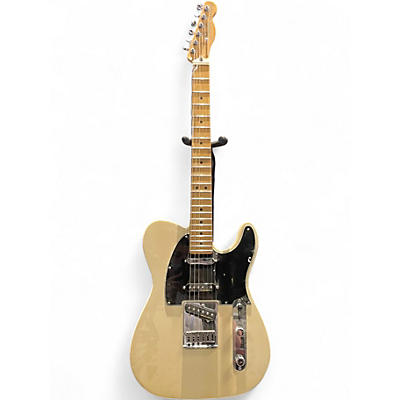Used Fender Deluxe Nashville Telecaster WHITE Solid Body Electric Guitar