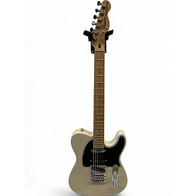 Used Fender Deluxe Nashville Telecaster White Blonde Solid Body Electric Guitar