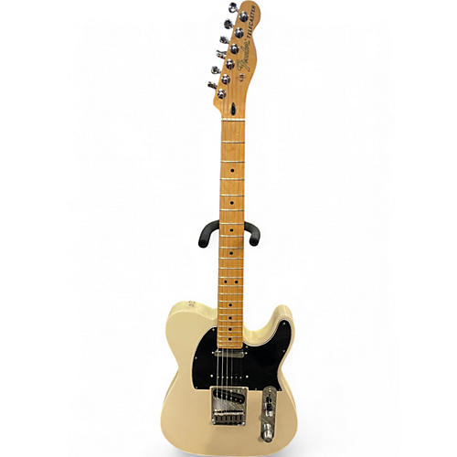 Used Fender Deluxe Nashville Telecaster White Solid Body Electric Guitar White