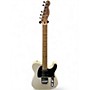 Used Fender Deluxe Nashville Telecaster White Solid Body Electric Guitar White