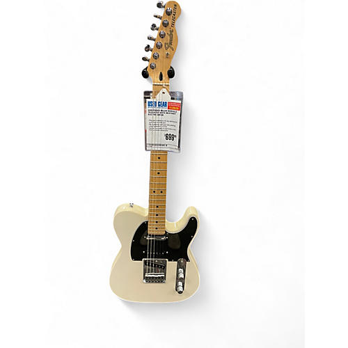 Used Fender Deluxe Nashville Telecaster white Solid Body Electric Guitar white