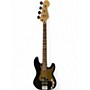 Used Fender Deluxe PJ Bass Black and Gold Electric Bass Guitar Black and Gold