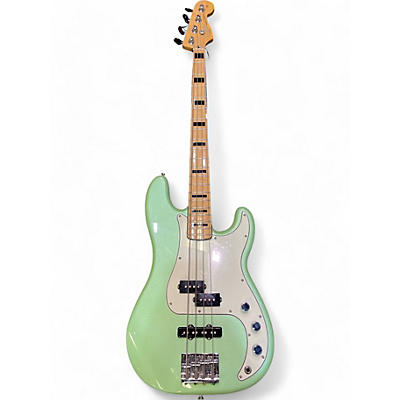 Fender Used Fender Deluxe PJ Bass Seafoam Green Electric Bass Guitar