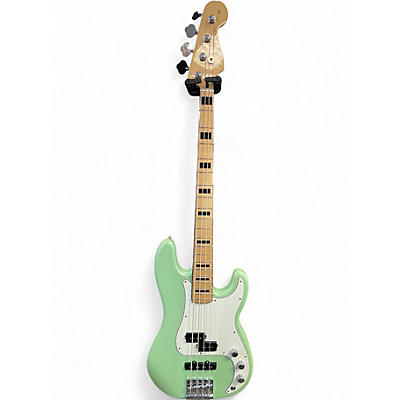 Used Fender Deluxe PJ Bass Seafoam Green Electric Bass Guitar