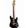 Used Fender Deluxe Player's Stratocaster Black Solid Body Electric Guitar Black