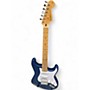 Used Fender Deluxe Players Stratocaster Sapphire Blue Trans Solid Body Electric Guitar Sapphire Blue Trans