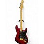 Used Fender Deluxe Players Stratocaster crimson red  Solid Body Electric Guitar crimson red
