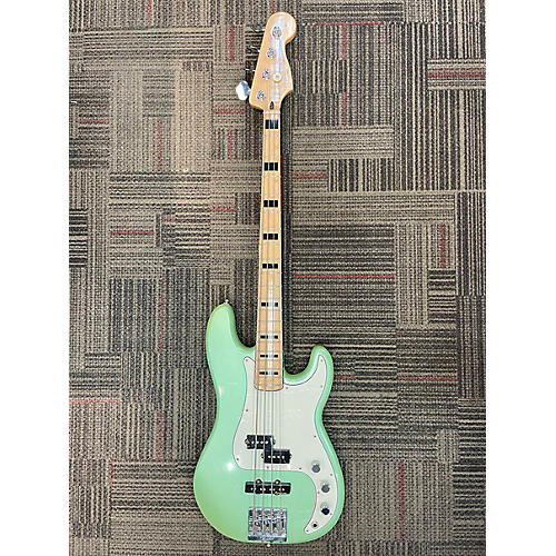 Used Fender Deluxe Precision Bass Special Seafoam Pearl Electric Bass Guitar Seafoam Pearl