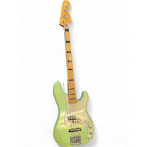 Fender Used Fender Deluxe Precision Bass Special Surf Green Electric Bass Guitar Surf Green