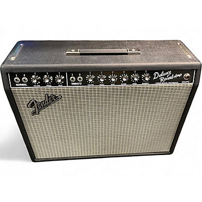 Used Fender Deluxe Reverb 22W 1x12 CANNABIS REX Tube Guitar Combo Amp
