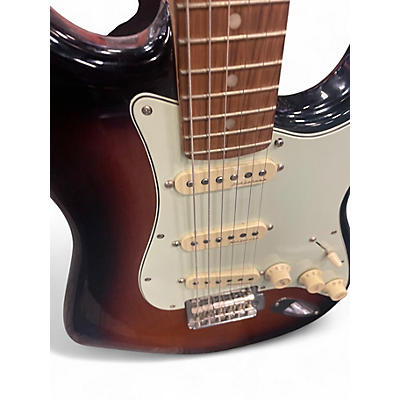 Used Fender Deluxe Roadhouse Stratocaster 3 Color Sunburst Solid Body Electric Guitar