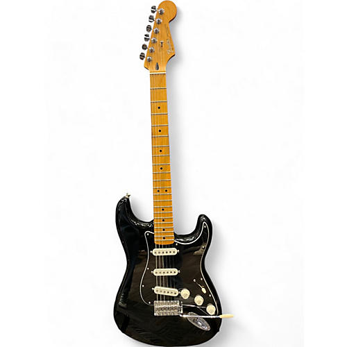 Fender Used Fender Deluxe Roadhouse Stratocaster Black Solid Body Electric Guitar Black