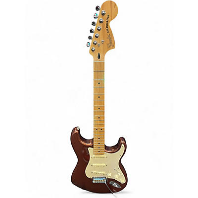 Used Fender Deluxe Roadhouse Stratocaster Copper Solid Body Electric Guitar