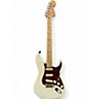 Used Fender Deluxe Roadhouse Stratocaster Olympic White Solid Body Electric Guitar Olympic White