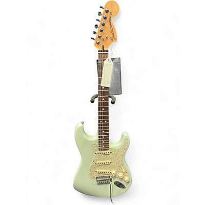 Used Fender Deluxe Roadhouse Stratocaster Sonic Blue Solid Body Electric Guitar