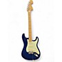 Used Fender Deluxe Roadhouse Stratocaster saphire blue Solid Body Electric Guitar saphire blue