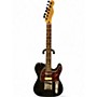 Used Fender Deluxe Series Nashville Power Telecaster Black Solid Body Electric Guitar Black