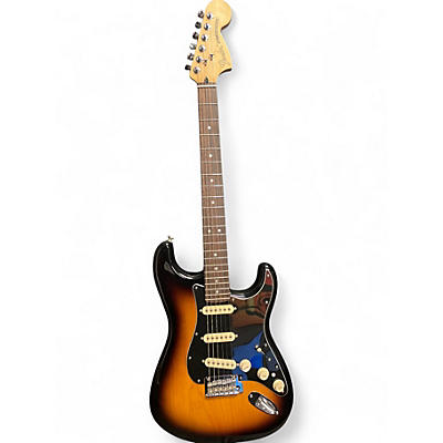 Used Fender Deluxe Stratocaster 2 Color Sunburst Solid Body Electric Guitar
