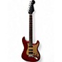 Used Fender Deluxe Stratocaster 50th Anniversary Candy Apple Red Solid Body Electric Guitar Candy Apple Red