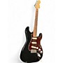Used Fender Deluxe Stratocaster Black Solid Body Electric Guitar Black