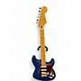 Used Fender Deluxe Stratocaster Blue Sapphire Solid Body Electric Guitar Blue Sapphire