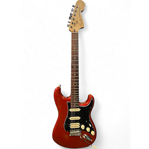 Used Fender Deluxe Stratocaster Candy Apple Red Solid Body Electric Guitar Candy Apple Red
