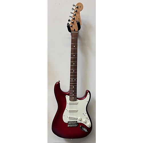 Used Fender Deluxe Stratocaster Candy Red Burst Solid Body Electric Guitar Candy Red Burst