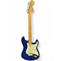 Used Fender Deluxe Stratocaster DARK BLUE Solid Body Electric Guitar DARK BLUE