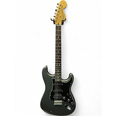 Used Fender Deluxe Stratocaster Pewter Solid Body Electric Guitar