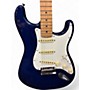 Used Fender Deluxe Stratocaster Sapphire Blue Trans Solid Body Electric Guitar Sapphire Blue Trans