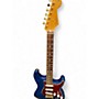 Used Fender Deluxe Stratocaster Sapphire Blue Trans Solid Body Electric Guitar Sapphire Blue Trans