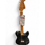 Used Fender Deluxe Telecaster Black Solid Body Electric Guitar Black