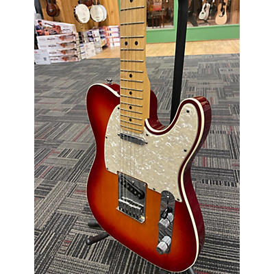 Fender Used Fender Deluxe Telecaster Cherry Sunburst Solid Body Electric Guitar