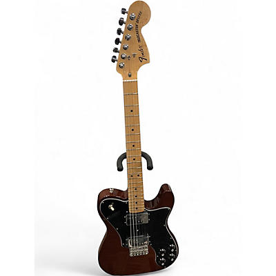 Used Fender Deluxe Telecaster MOCHA Solid Body Electric Guitar