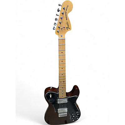Used Fender Deluxe Telecaster walnut Solid Body Electric Guitar