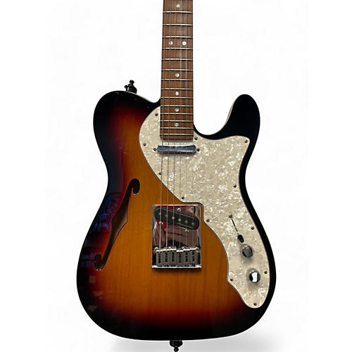 Fender Used Fender Deluxe Thinline Telecaster 2 Color Sunburst Hollow Body Electric Guitar 2 Color Sunburst