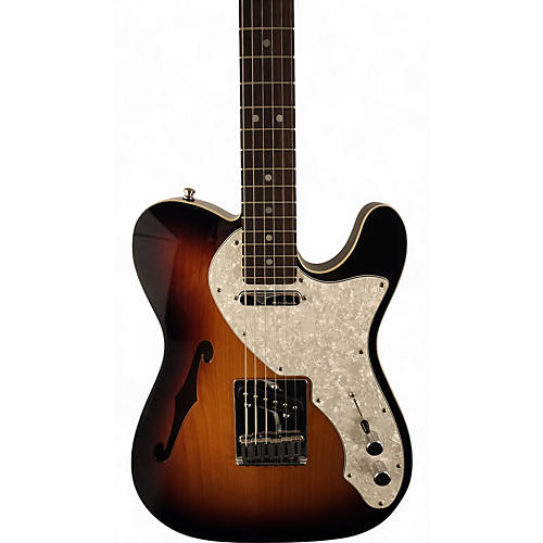 Fender Used Fender Deluxe Thinline Telecaster 3 Color Sunburst Hollow Body Electric Guitar 3 Color Sunburst