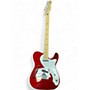 Used Fender Deluxe Thinline Telecaster Red Hollow Body Electric Guitar Red